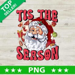Santa Claus Tis The Season PNG