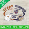 Texas Longhorns vs Washington Huskies SVG