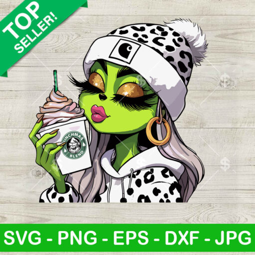 Bougie Grinch Girl Grinchmas Blend Svg