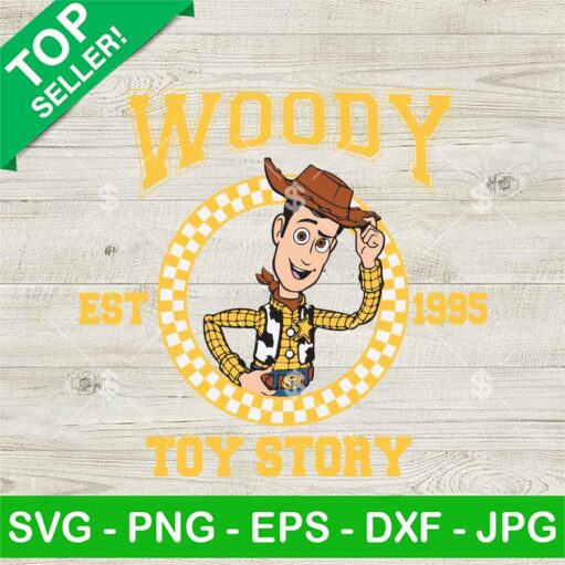 Woody Toy Story College Est 1995 Svg