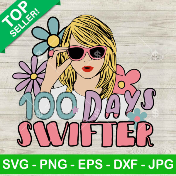 100 Days Of School Taylor Swift SVG