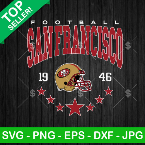 San Francisco 49Ers Football 1946 Svg