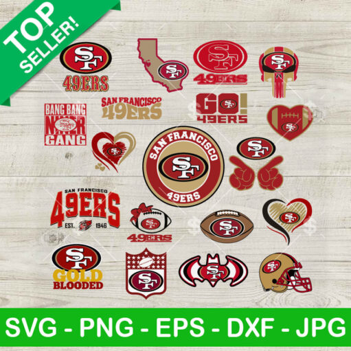 San Francisco 49Ers Bundle Svg