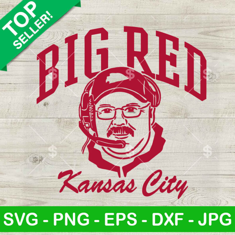 Big Red Kansas City Andy Reid SVG
