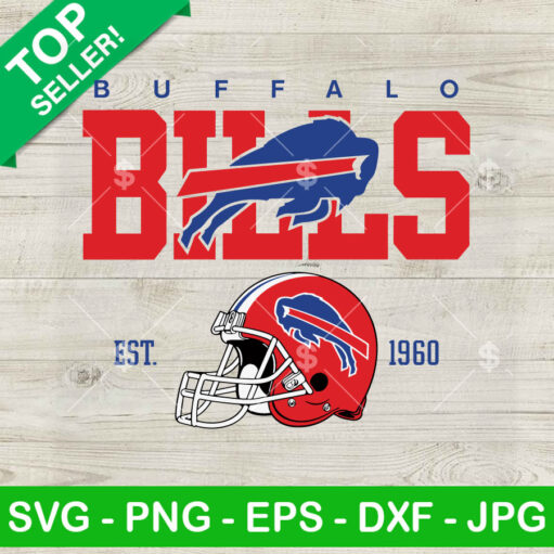 Buffalo Bills Est 1960 SVG