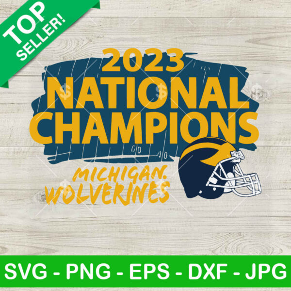 Michigan Wolverines National Champions SVG, Michigan National Championship SVG, Michigan Wolverines Helmet SVG PNG