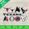 Houston Texans Football Logo Bundle SVG