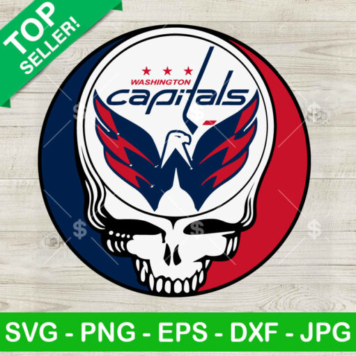 Grateful Dead Washington Capitals Logo Svg