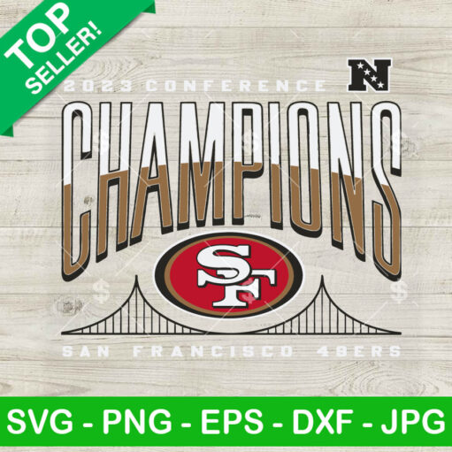 2023 Nfc Conference Champions San Francisco 49Ers Svg