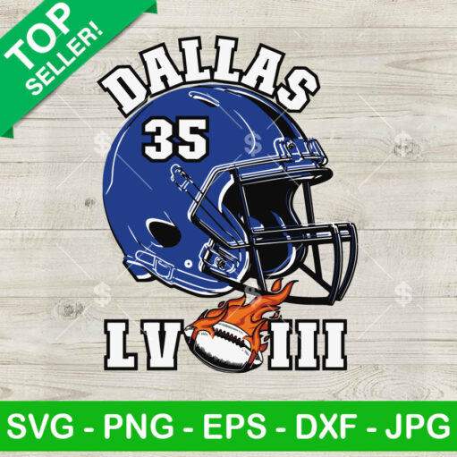 Super Bowl LVIII Dallas Cowboys SVG