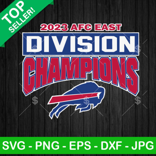 2023 AFC East Division Champions SVG