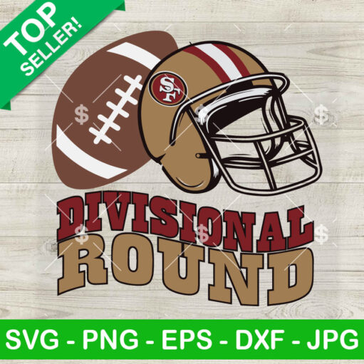 San Francisco 49Ers Divisional Round Svg