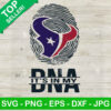 Houston Texans It's In My DNA SVG