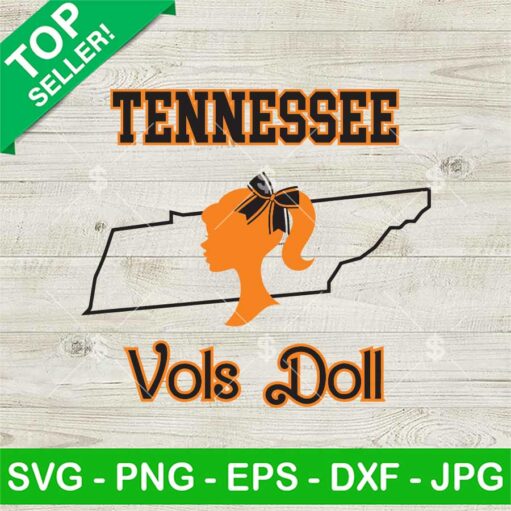 Tennessee Vols Doll Svg