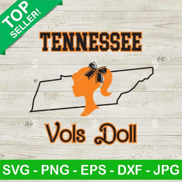 Tennessee Vols Doll SVG
