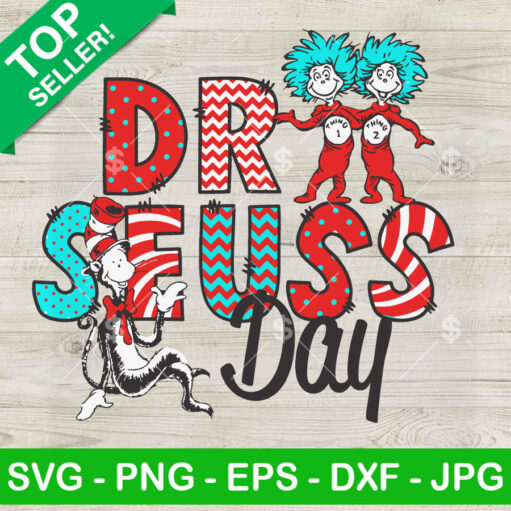 Dr Seuss Day Cat In Hat SVG