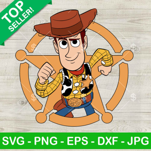 Sheriff Woody Toy Story SVG