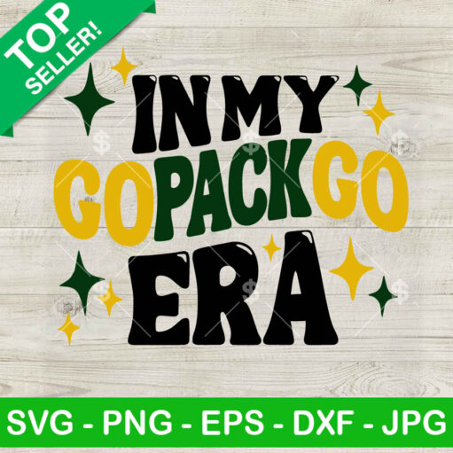 In My Go Pack Go Era Svg