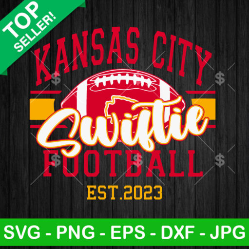 Kansas City Swiftie Football Svg