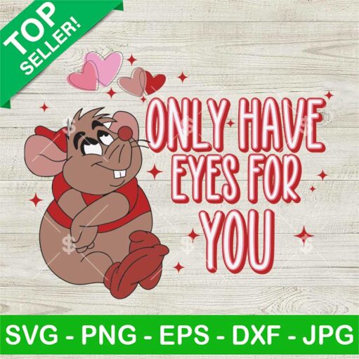 Disney Gus Gus Only Have Eyes For You SVG