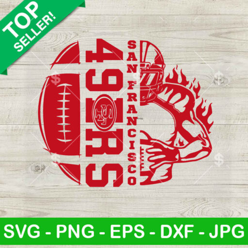 San Francisco 49ers Player SVG