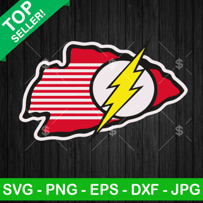 KC Chiefs The Flash logo SVG