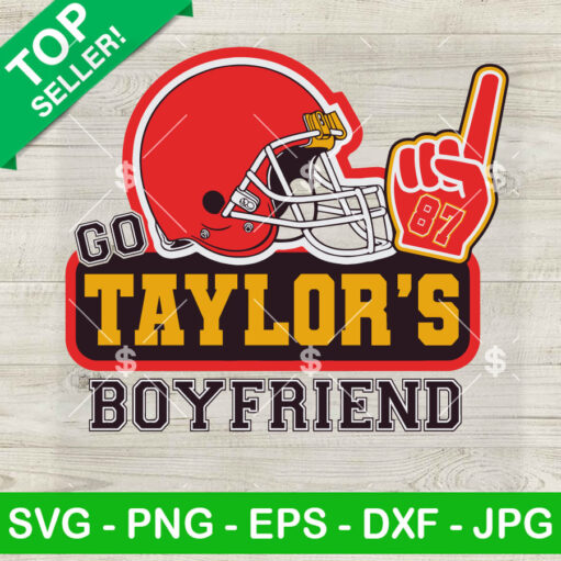 Go Taylor's Boyfriend Travis Kelce SVG