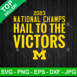 2023 National champs hail to the Victors SVG