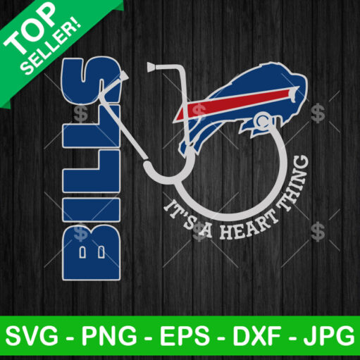 Bills It's A Heart Thing SVG