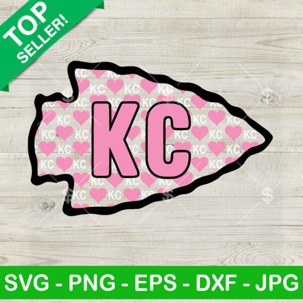 Kc Chiefs Pink Logo SVg