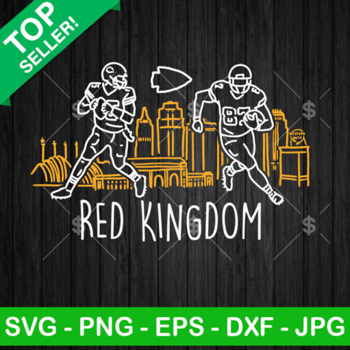 Kc Chiefs Red Kingdom Svg