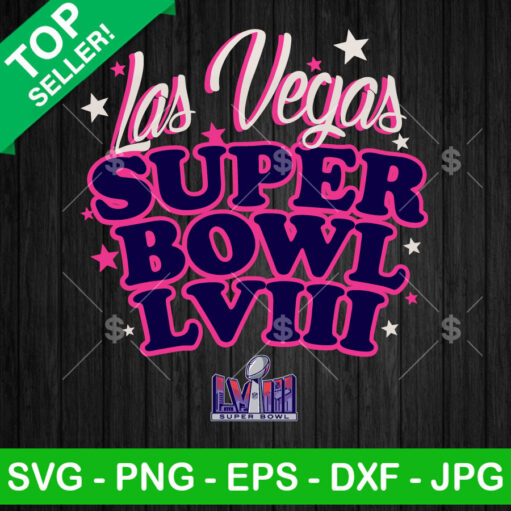 Las Vegas Super Bowl LVIII SVG