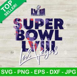 Super Bowl LVIII Las Vegas SVG