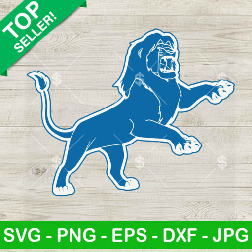 The Lion King Detroits Lions Svg