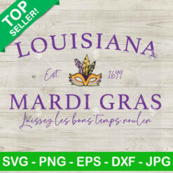 Louisiana Mardi Gras SVG