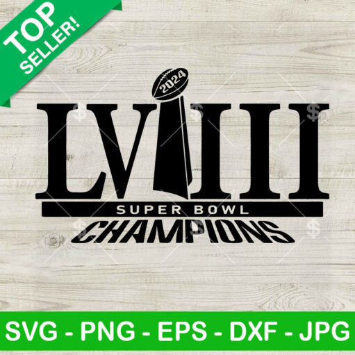 Super Bowl Champions Lviii Svg