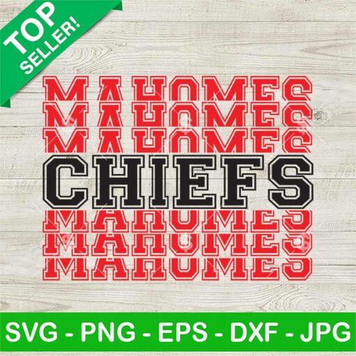 Mahomes Chiefs SVG