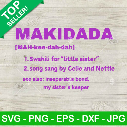 Makidada The color Purple SVG