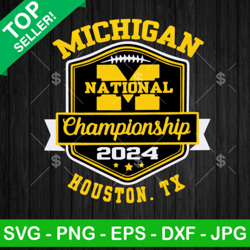 Michigan Championship College Football Svg