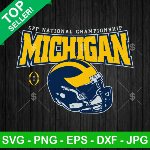 CPP National Champions Michigan SVG