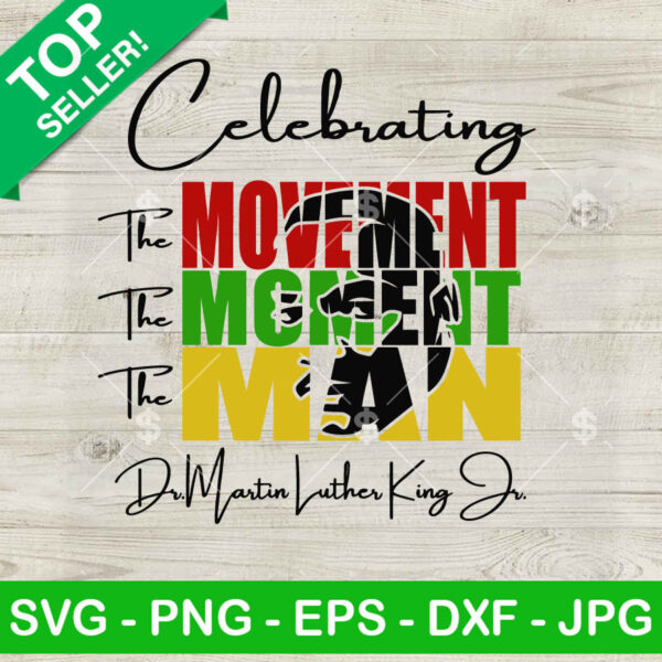 Celebrating Dr Martin Luther King SVG