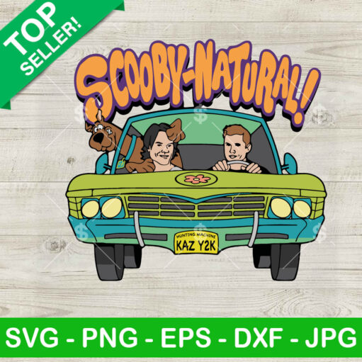 Funny Scooby Doo Supernatural SVG