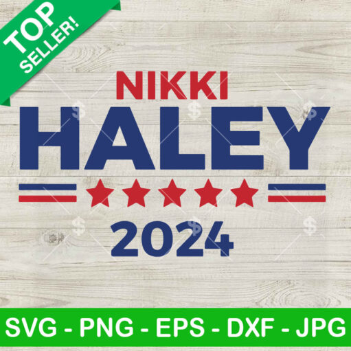 Nikki Haley 2024 SVG