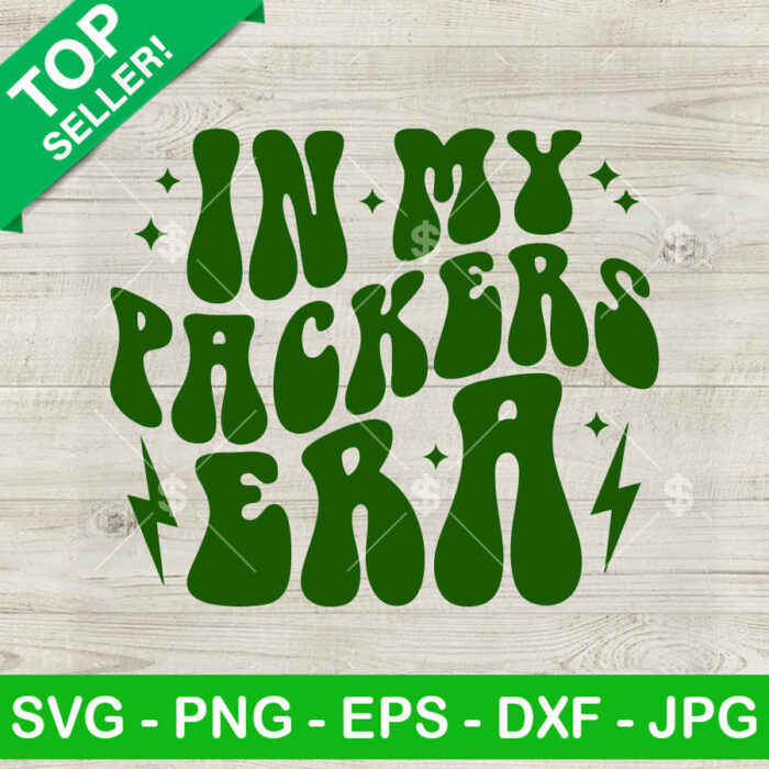 In my Packers Era SVG, Green Bay Packers Football NFL SVG, Packers NFL SVG PNG