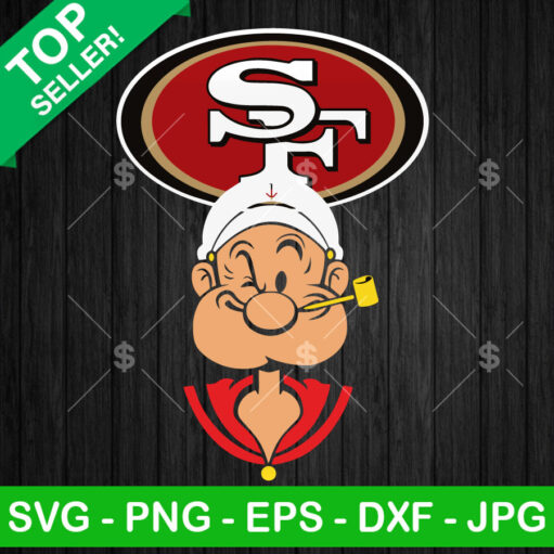 San Francisco 49ers Popeye SVG