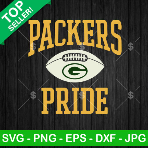 Packers Pride Football Svg