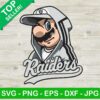 Super Mario Las Vegas Raiders NFL SVG