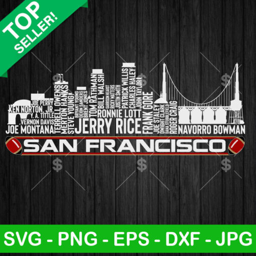 San Francisco 49Ers City Skyline Svg