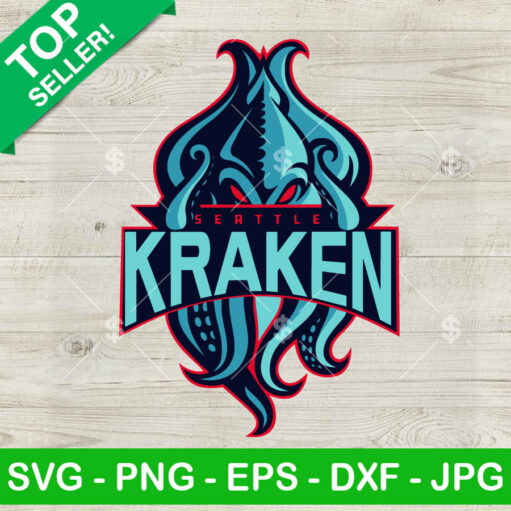 Seattle Kraken Hockey Team Svg