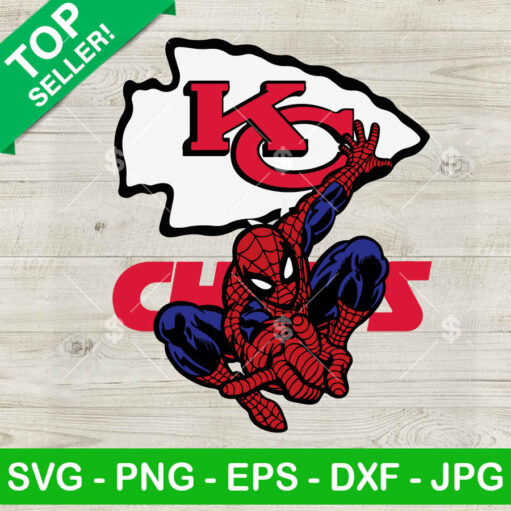 Spider Man Kc Chiefs Svg